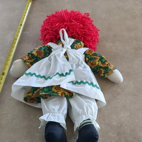 Handmade Raggedy Ann Doll - Picture 4 of 6